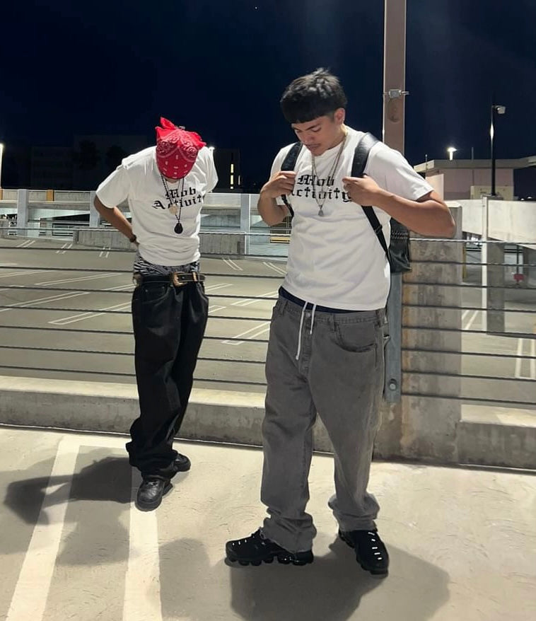 White - Double Cross Tees